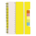 A5 Notebook With Sticky Notes And Ruler