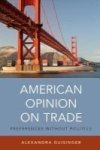 American Opinion On Trade - Preferences Without Politics Hardcover