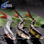 Multi-jointed Swimbait Crank Bait - Slow Sinking Bionic Artificial Bait For Freshwater And Saltwater Trout And Bass Fishing - 10