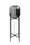Oracle Floor Lamp Black With Smokey Glass