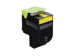 Lexmark 80C8XYE Yellow Laser Toner Cartridge