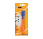 BIC Orange Fine Ball Pen 2 Pack Blue