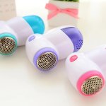 1PC 2-IN-1 Electric Lint And Pet Hair Remover Portable Fabric Shaver For Clothes Bedding Furniture Carpets And Sofas Cleaning Su