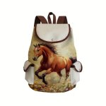 Horse Print Backpack 3 HBP3