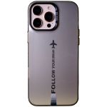 Phone Case With Follow Your Dreams 15 Pro - Silver Chrome