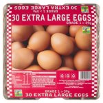 Extra Large Eggs 30 Pack