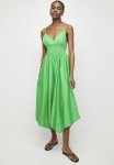 Superbalist Asym Hem Fit & Flare Midi Dress - Jolly Green