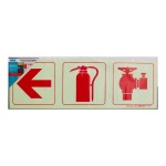 Parrot F11 Photoluminescent 190MM Safety Sign SNP19F11