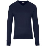 Mens Long Sleeve Peru V-neck Jersey Navy
