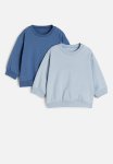 2-PACK Cotton Sweatshirts - Blue
