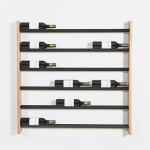 Emerging Creatives Zen Wine Rack - Oak