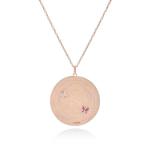 Infinity Butterlfy Necklace - 18KT Rose Gold Vermeil