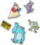Monsters Inc 5 Pack Jibbitz - Mutli Osfa