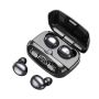 Wireless Earphones Stereo Sport Touch Earbuds With Microphone - Black