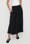 Superbalist Capri Linen Full Skirt - Black