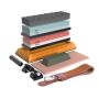 9 Piece Whetstone Knife Sharpener Double Sided Knife Sharpening Stone Set