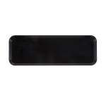 Market Tray Fiberglass Black 22.5CM W 64.9CM L 2.5CM H - MFT0250