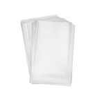 TOPWEL 200X Clear Flat Cello cellophane Treat Bag 6X8 Inch 1.2MIL Gift Basket Supplies