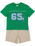 GREE N Graphic T-Shirt Short Set - 3 6 Mths N