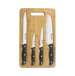 5PC KNIFE SET + Bamboo Cutting Board - Verona