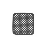 Silicone Air Fry Liner Mats Square Grey 19CM