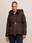 Macey Short Puffer Jacket - 16 Chocolate