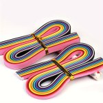 Creative Long Strip 36-COLOR Handmade Paper A Pack Of 0.5CM Wide 180 Sheets