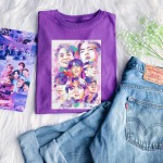 Bts Paint Illustration Poster T-Shirt