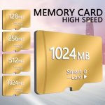 High Speed Flash Memory Card 1024MB 512MB Memory Tf sd Card For Tablets cameras mobile Phones 4K Ultra HD Psp Game Pro Monitor P