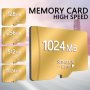 High Speed Flash Memory Card 1024MB 512MB Memory Tf/sd Card For Tablets/cameras/mobile Phones 4K Ultra HD Psp Game Pro Monitor PC Mobile Phone Headphone