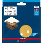 Bosch Disc Orbital Sander 125MM 320G 8H 5PCE