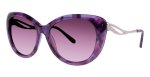 Wang Leo Sunglasses For Women In Purple - Purple