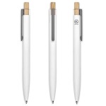 Mimo Recycled Aluminium Ball Pen – Solid White