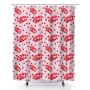 Waterproof Shower Curtain Heavy Duty Vintage Heart Bath Curtain For Tubs