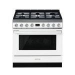 Smeg Cooker With Gas Hob White