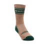 Ladies "wys" Long Outdoor Cotton Sock - Khaki & Olive
