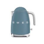 Smeg 1.7L Matt Storm Blue Retro Kettle - KLF03SBMEU
