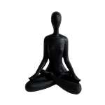 Namaste Resin Figure Black