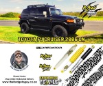 Toyota Fj Cruiser Raw 4X4 Off Road Suspension Kit For