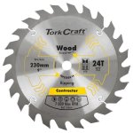 Tork Craft Saw Blade Tct 230X24T 16MM Contractor