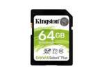 Kingston 64 Gb Sdxc Canvas Select Plus 100 R C10 Uhs I U1 V10 SDS2 64 Gb