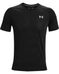 Men's Ua Streaker Run Short Sleeve - BLACK-001 LG