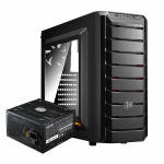 Cooler Master CMP500 Atx Case With Built-in Elite 600W Psu And Left Transparent Side Panel - Black
