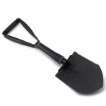 Outdoor Multifunction MINI Foldable Shovel - Black Small One