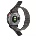 Elite 26MM Nylon Watch Strap - Garmin - Grey