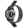 Elite 26MM Nylon Watch Strap - Garmin - Grey