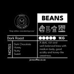 1KG Coffee Beans Dark Roast By Marola