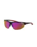 Unisex Ua Clutch Mirror Sunglasses - Black Osfa