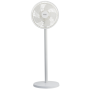 Bright Star Lighting - 12'' Rechargeable Oscillating Floor Fan