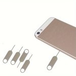 3PCS Mobile Phone Card Picking Needle Extended Top Needle Suitable For All Mobile Phones Universal Top Needle Portable Sim Unive